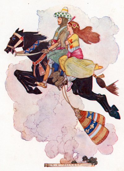 The Horse Rose into the Air by Albert Edward Jackson