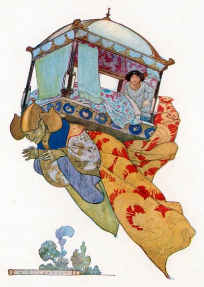 The Princess Related How, on the Previous Night, the Bed Had Been Taken Up and Transported by Albert Edward Jackson