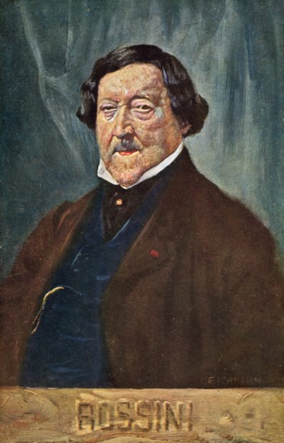 Gioachino Rossini by Albert Eichhorn
