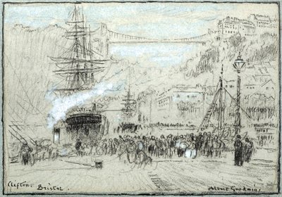 Clifton, Bristol by Albert Goodwin