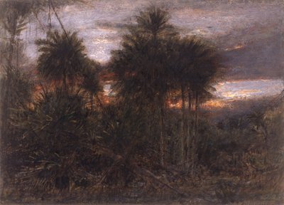The Jungle, Wherein All the Beasts of the Forest Do Move by Albert Goodwin