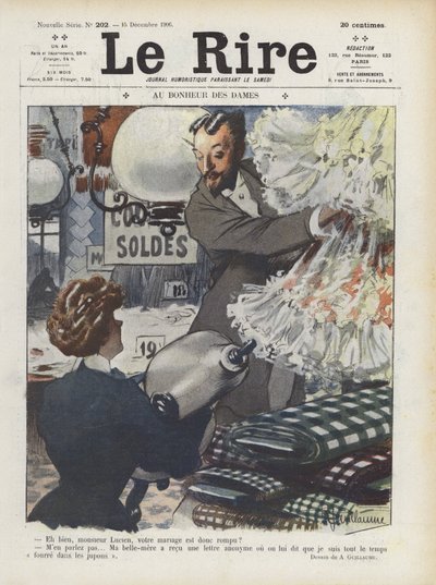 Illustration for Le Rire by Albert Guillaume