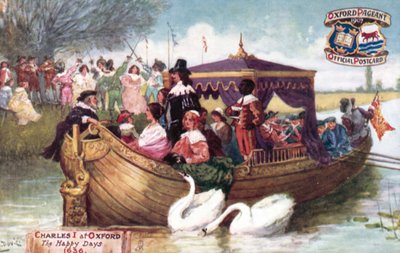Charles I at Oxford, The Happy Days, 1636 by Albert Jnr. Ludovici