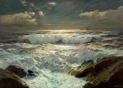 The Longships Light by Albert Julius Olsson