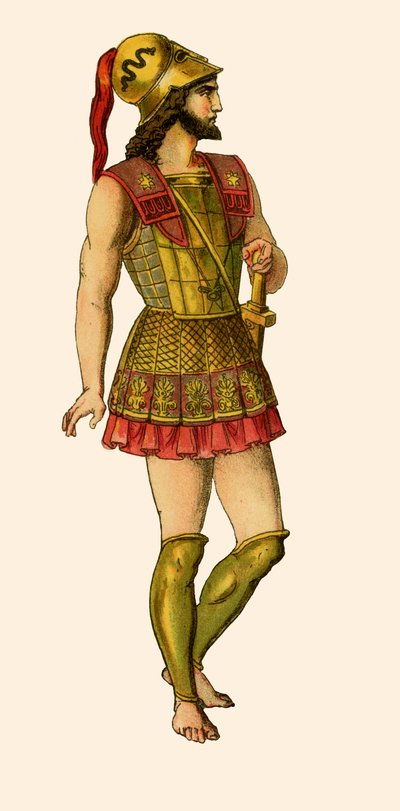 Greek Warrior by Albert Kretschmer