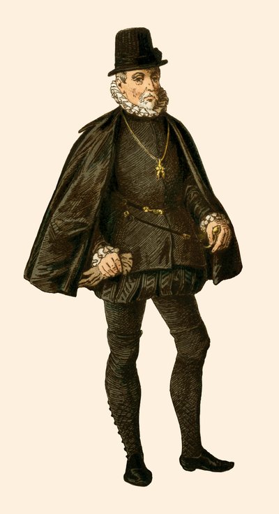 King Philip II of Spain by Albert Kretschmer