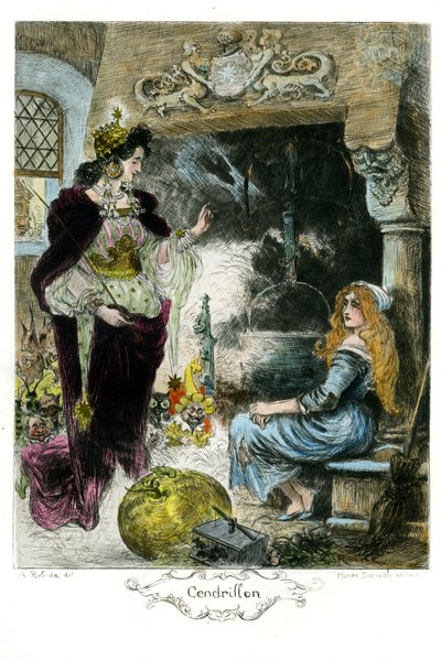 Cinderella by Albert Robida