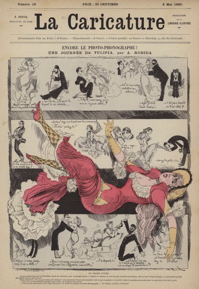 Encore the Photo-Phonograph! A Day in Tulipia by Albert Robida