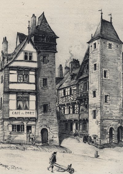 Entry of Treguier, Capital of the Canton of the Department of the Cotes-d