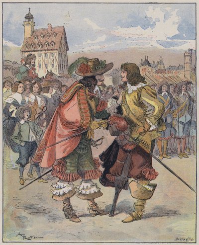 Illustration for Le Capitaine Bellormeau by and Illustrated by A Robida by Albert Robida