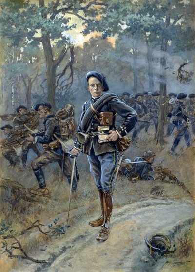 Portrait of Henry Robida by Albert Robida