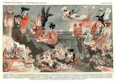 The New Walpurgis Night: Germanic Sabbat on the Brocken by Albert Robida