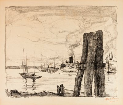 Harbor by Albert Sterner
