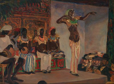 Belly Dancer by Albert Weisgerber