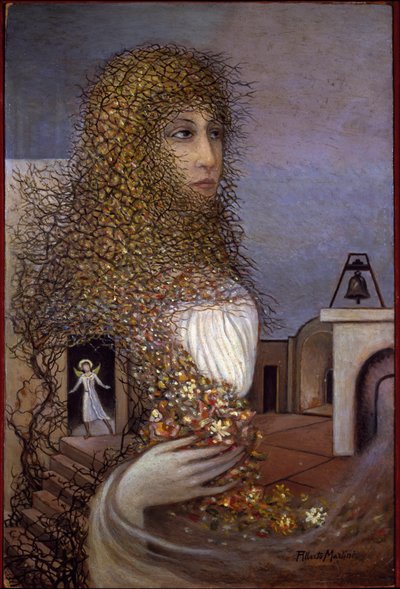 Virgin of the Monastery by Alberto Martini