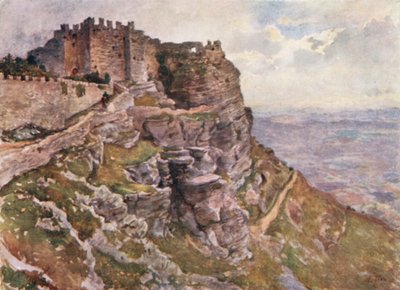 Castle of Monte San Giuliano by Alberto Pisa