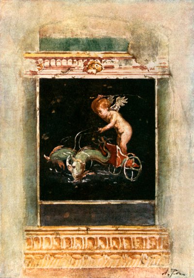 Decorative Panel Picture from House of the Vettii by Alberto Pisa