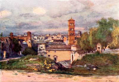 From the Terrace of the House of Domitian by Alberto Pisa