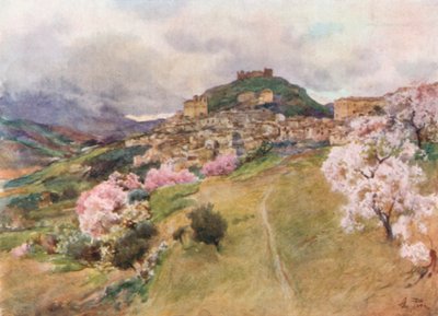 Girgenti from the West by Alberto Pisa