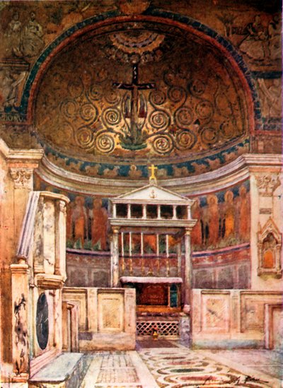 San Clemente, Choir and Tribune of Upper Church by Alberto Pisa
