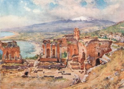 The Theatre, Taormina by Alberto Pisa