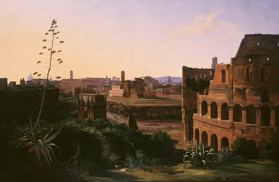 View of the Colosseum in Rome by Albijn Van den Abeele