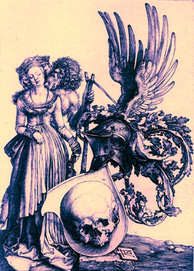 The Coat of Arms of Death by Albrecht (after) Durer or Duerer