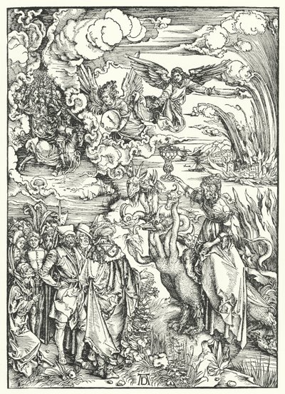 The Whore of Babylon by Albrecht (after) Durer or Duerer