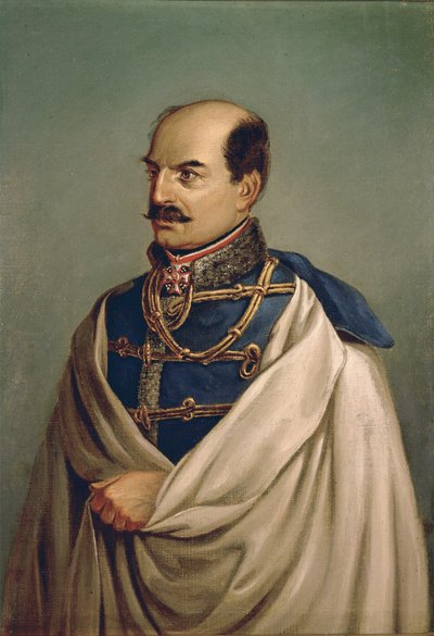 Fieldmarshal Joseph Count Jellacic, Banus of Croatia by Albrecht Adam