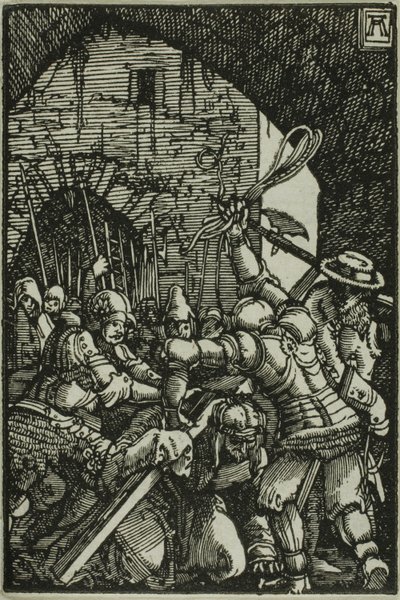 Bearing of the Cross, from The Fall and Redemption of Man by Albrecht Altdorfer