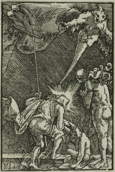 Christ into Limbo, from The Fall and Redemption of Man by Albrecht Altdorfer