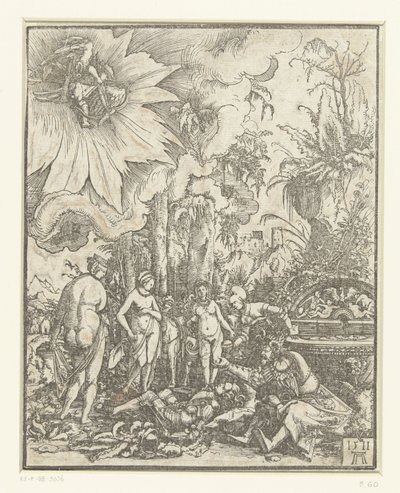 The Dream of Paris (The Judgment of Paris) by Albrecht Altdorfer