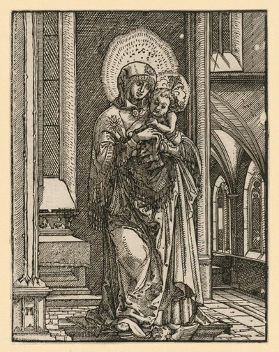 The „Beautiful Maria of Regensburg“ in the Church by Albrecht Altdorfer
