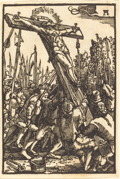 Raising of the Cross by Albrecht Altdorfer