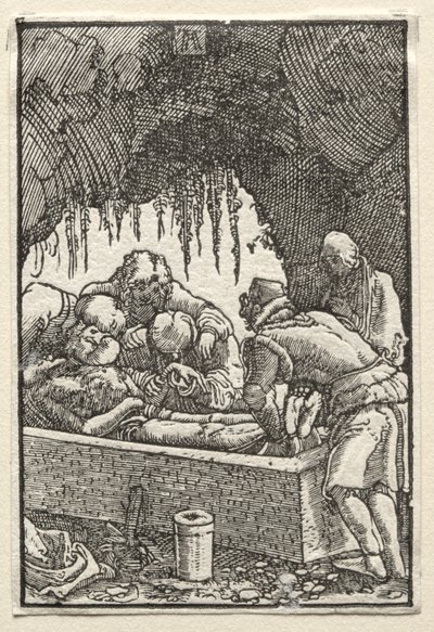 The Fall and Redemption of Man: Burial of Christ by Albrecht Altdorfer
