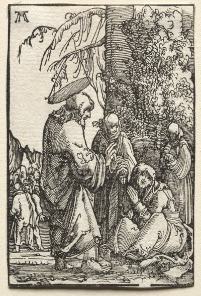 The Fall and Redemption of Man: Christ Taking Leave of His Mother Before the Passion by Albrecht Altdorfer