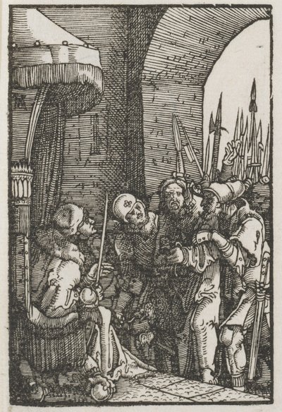 The Fall and Redemption of Man: Christ before Pilate by Albrecht Altdorfer