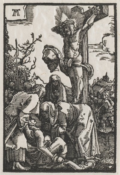 The Fall and Redemption of Man: Christ on the Cross by Albrecht Altdorfer