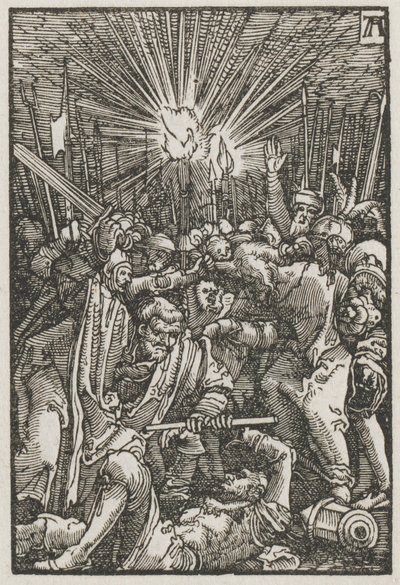 The Fall and Redemption of Man: Christ Taken Captive by Albrecht Altdorfer