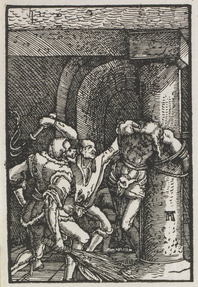 The Fall and Redemption of Man: Flagellation of Christ by Albrecht Altdorfer