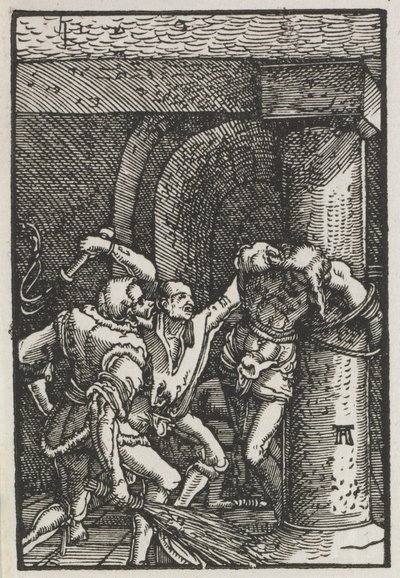 The Fall and Redemption of Man: Flagellation of Christ by Albrecht Altdorfer