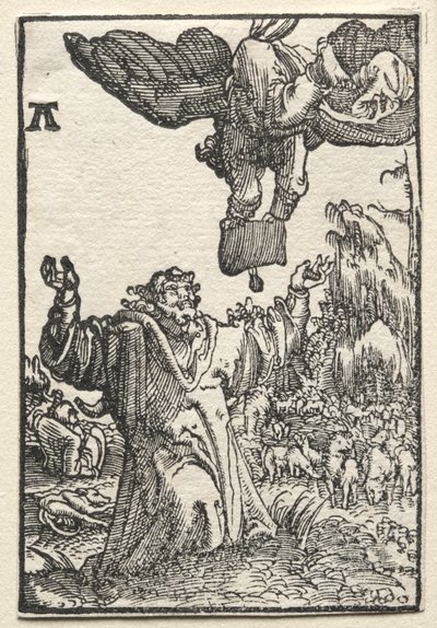 The Fall and Redemption of Man: The Message of the Angel to Joachim by Albrecht Altdorfer