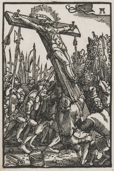 The Fall and Redemption of Man: The Raising of the Cross, c. 1515 by Albrecht Altdorfer