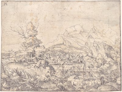The Great Landscape with the Water Mill by Albrecht Altdorfer