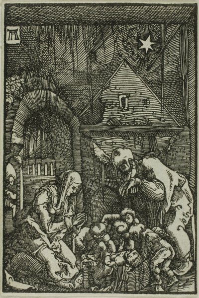 The Nativity, from The Fall and Redemption of Man by Albrecht Altdorfer