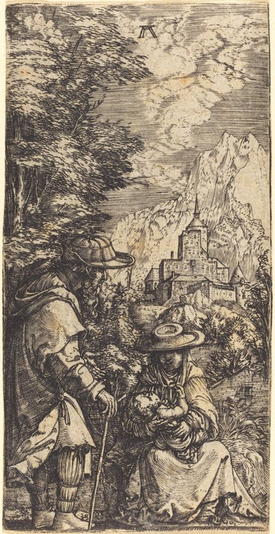 The Rest on the Flight into Egypt by Albrecht Altdorfer