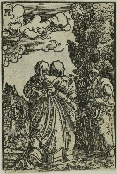 The Visitation, from The Fall and Redemption of Man by Albrecht Altdorfer