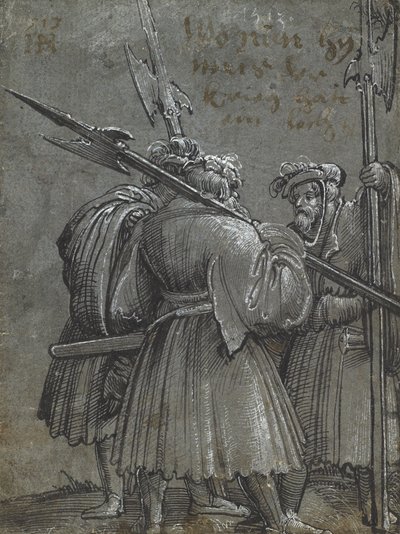 Three Night Watchmen, 1513 by Albrecht Altdorfer