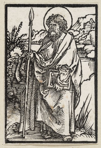 Apostle Thomas (63 Religious Scenes) by Albrecht Dürer