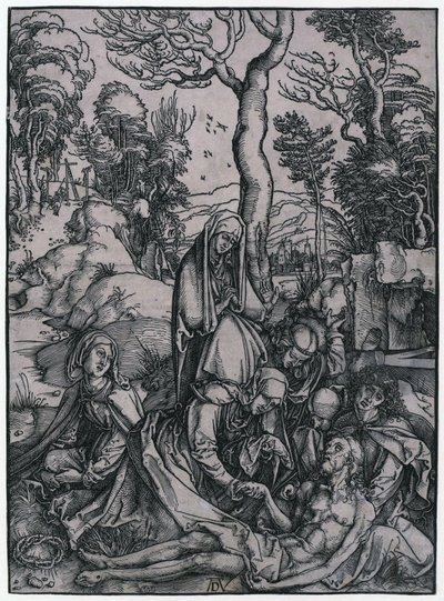Lamentation of Christ, Plate 9 from the Series 